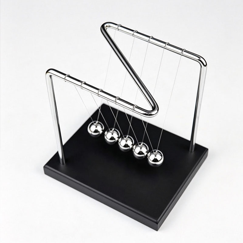 N Shaped Newton's Cradle Balan - Office Technology review and price