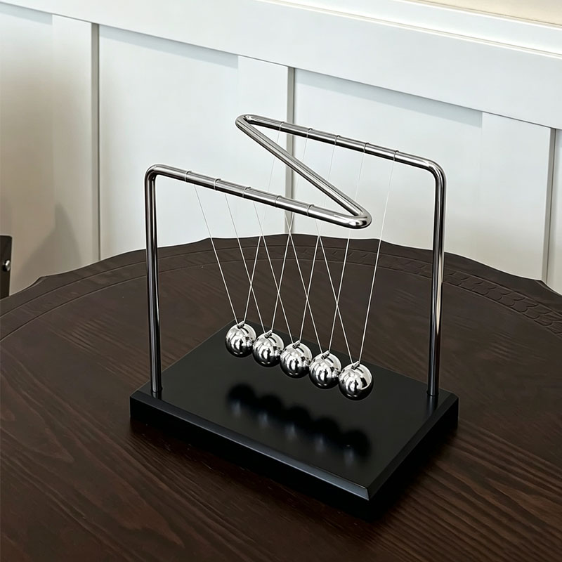 N Shaped Newton's Cradle Balan - Office Technology review and price