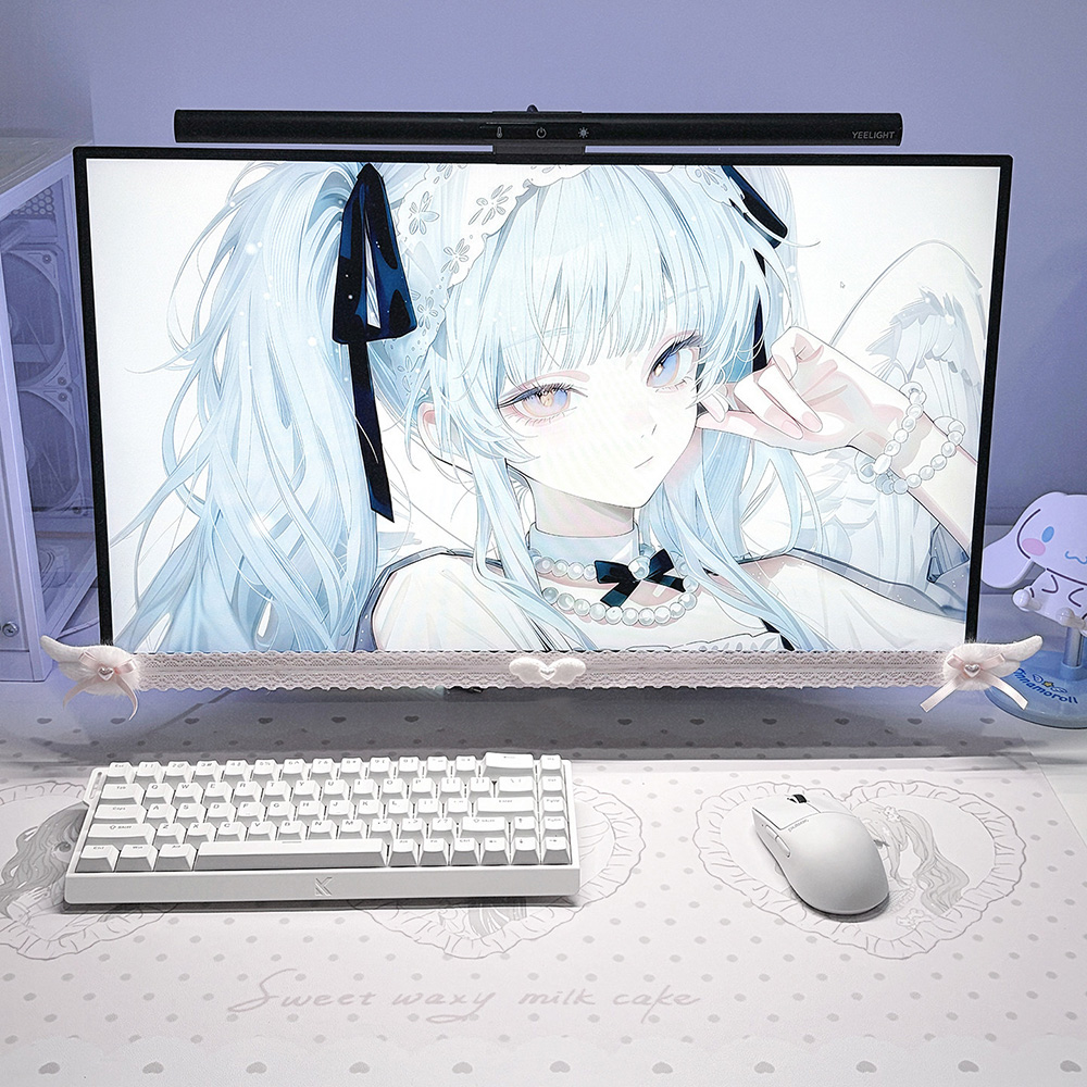 New Screen Decor White Lace Mo - Office Technology review and price