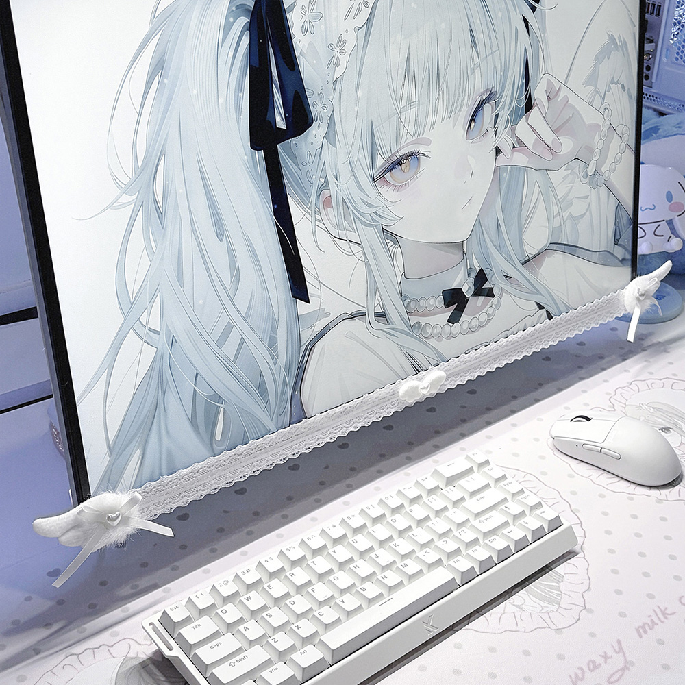 New Screen Decor White Lace Mo - Office Technology review and price