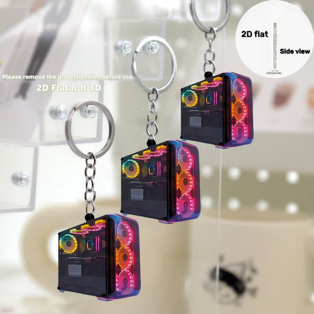 RGB Computer Host Keychain,2D  - Office Tech Bag review and price