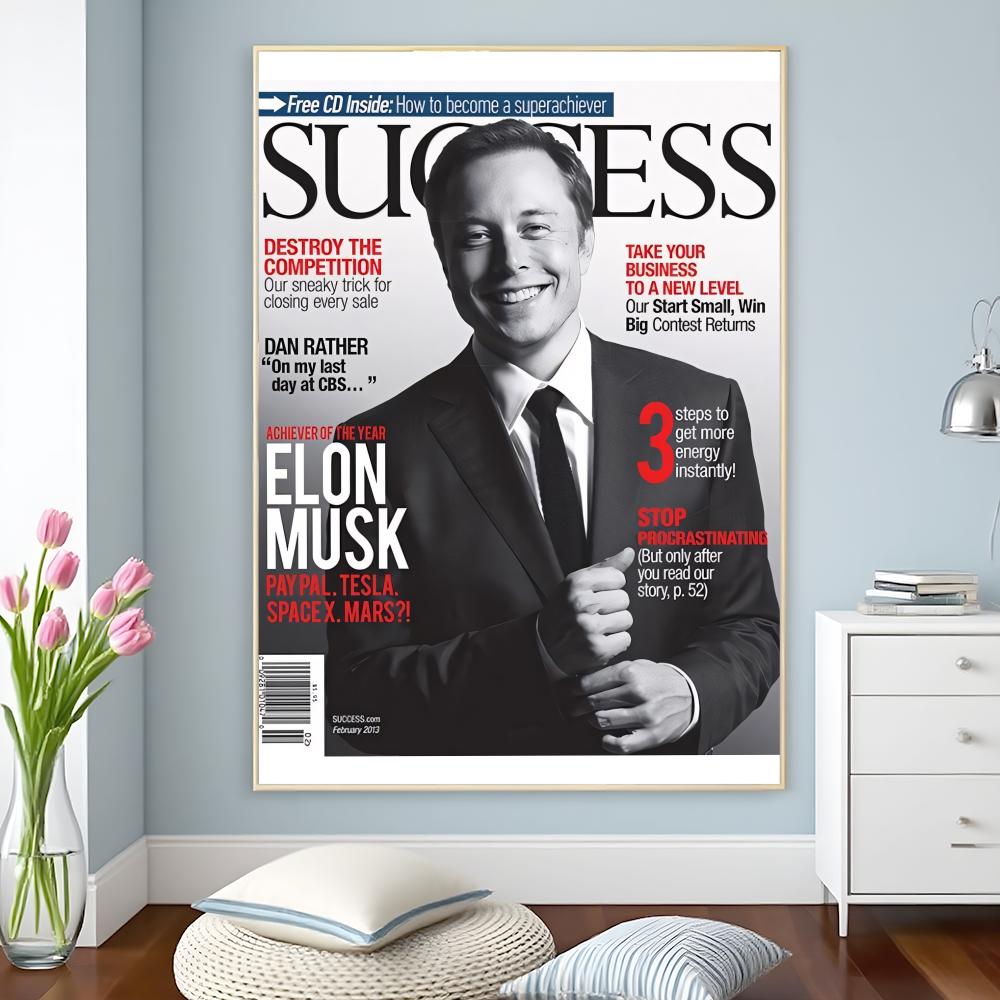 Elon Musk Dogefather Tech Visi - Tech Office Wall Decor review and price